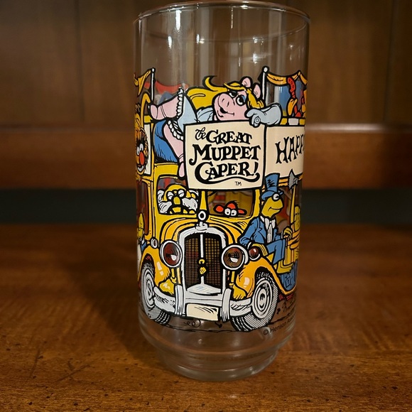 McDonald’s Jim Henson The Great Muppet Caper Happiness Hotel Glass. - Picture 2 of 6